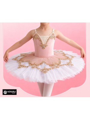 Vestito Tutù Saggio Danza Bambina Donna Romantico Ballet Tutu Dress DANC269